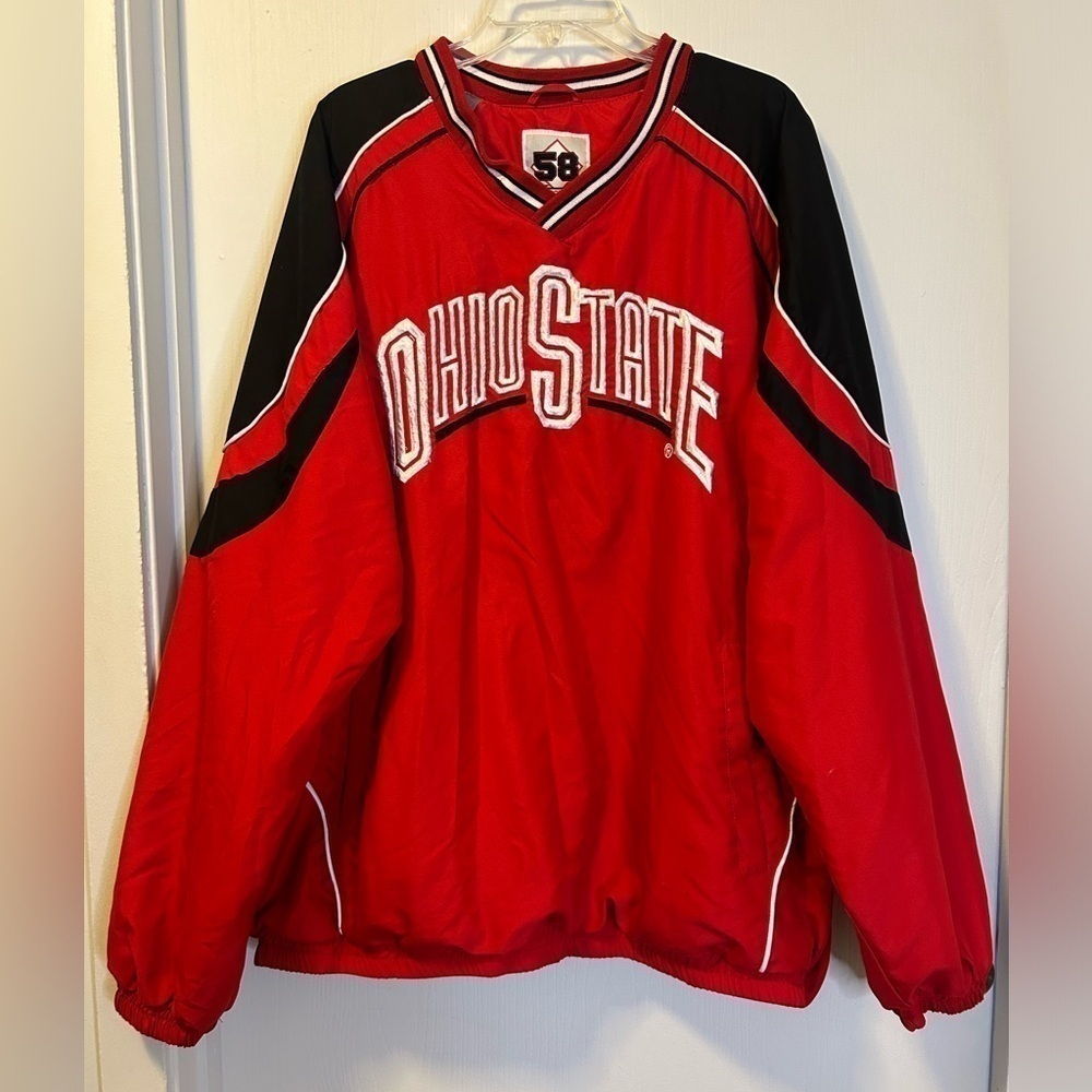 Vintage OSU‎ Men’s 58 Sport Pullover Jacket, Size 3X